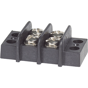 Blue Sea Systems Blue Sea 2402 Terminal Black 20AMP - 2 Circuit