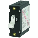 Blue Sea Systems Blue Sea 7226 AC/DC Single Pole Magnetic World Circuit Breaker - 40AMP