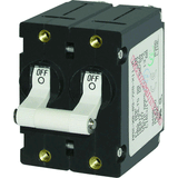 Blue Sea Systems Blue Sea 7240 A-Series Double Pole Toggle - 40AMP - White