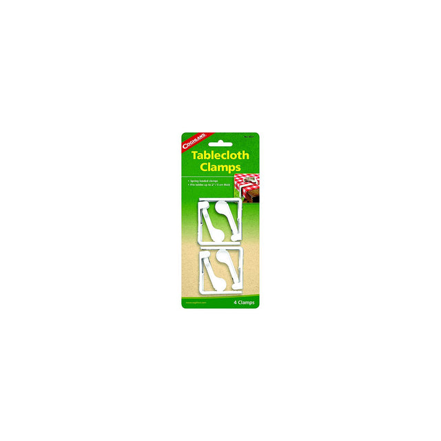 Coghlans Plastic Tablecloth Clamps, 4/pk. - 9211 - image 1