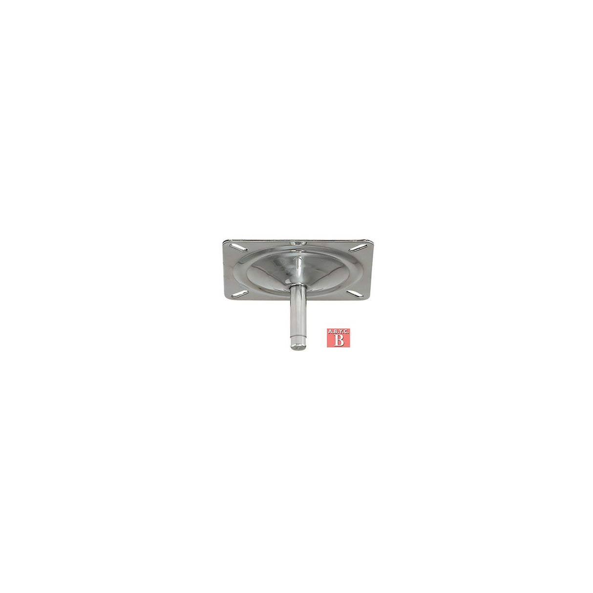 ATTWOOD 1002SS Lock'N-Pin 3/4" Pin Seat Mount Stainless E-Coated w/o Spring - 1002-SS
