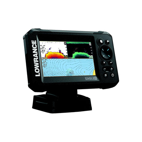 Lowrance Eagle 5 Combo - SplitShot Transducer w/C-MAP Charts [000-16226-001] - official Lowrance product image 3
