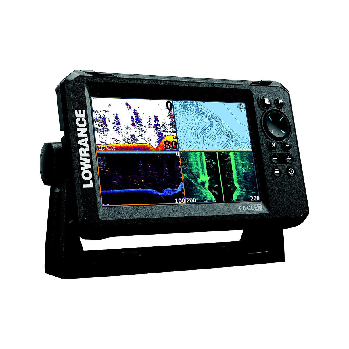 Lowrance Eagle 7 w/TripleShot Transducer Discover OnBoard Chart [000-16228-001] - official Lowrance product image 3