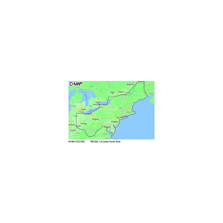 Lowrance C-Map MNAY213MS Reveal Chart, US Lakes North East - M-NA-Y213-MS - official Lowrance product image 3