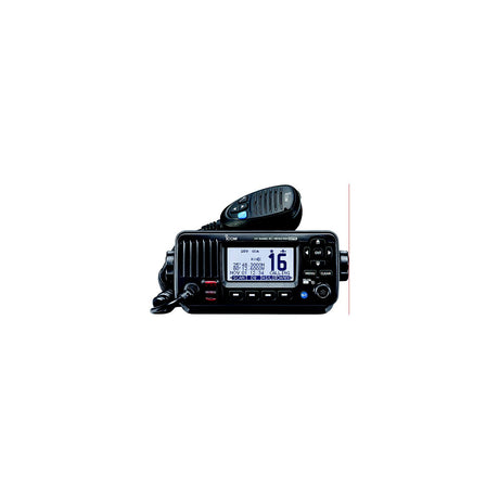 ICOM M424GBLACK VHF Fxd Mount With GPS Black Marine Boat - official Icom product image 2