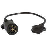 Seachoice 52981 7-Way Round to 5-Way Flat Cable Adapter w/ Lead, 16 In. - A57WHSC - official Seachoice product image 2