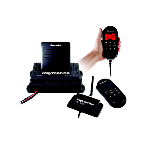 Raymarine Ray91 Modular Dual-Station VHF Black Box Radio System w/AIS [E70493] - official Raymarine product image 2