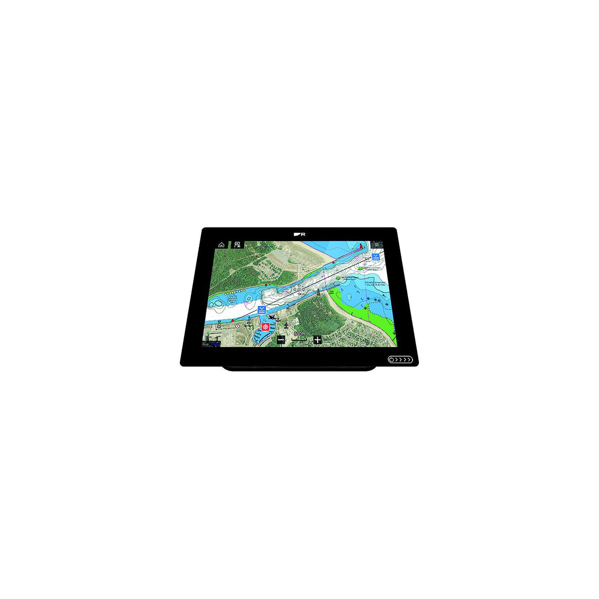 Raymarine E7063800102 Axiom® Plus Touch Screen Multifunction Navigation Display, 12" w/ LightHouse North America Chart - image 1