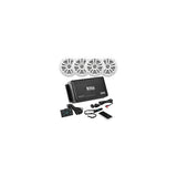 Boss Audio ASK904B.64 4 Channel Amplifier 2 Pairs of 6.5" Speaker Kit - White [ASK904B.64] - official Boss Audio Systems product image 2