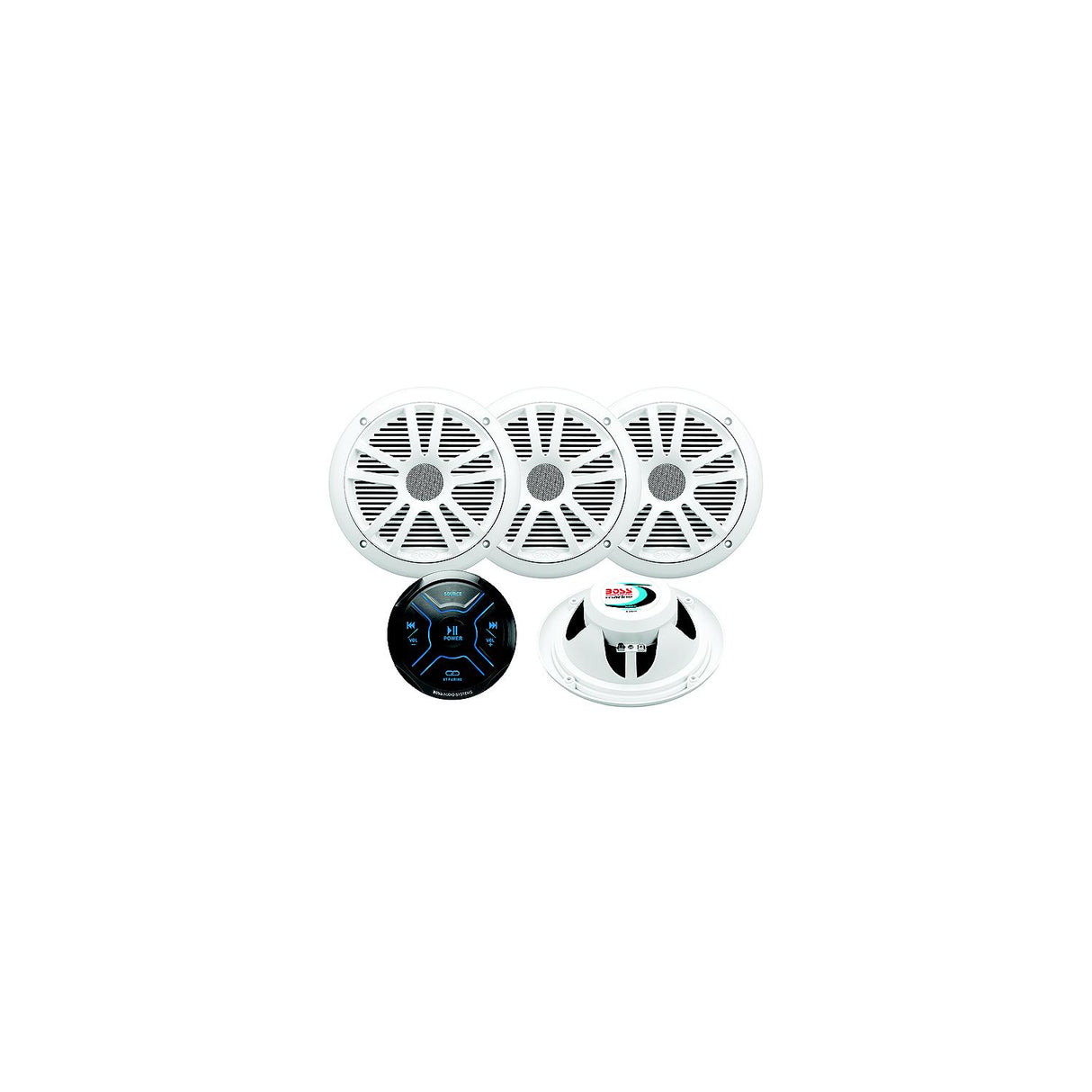 Boss Audio MG250W.64 Kit w/MGR150B 2 Pairs of MR6W Speakers [MG250W.64] - official Boss Audio Systems product image 2
