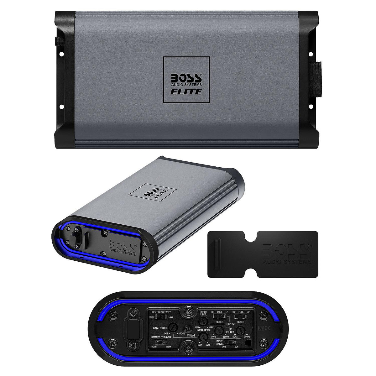 Boss Audio Systems MPD3804 Elite Series Class D Amplifier - 4 Ch., 380W, 2 Ohm - image 3
