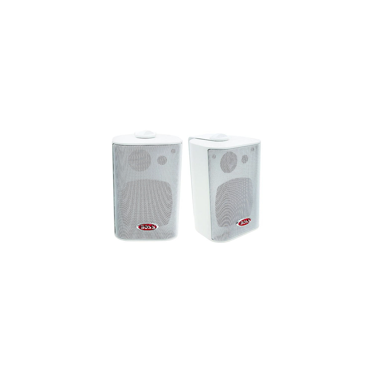 Boss Audio Systems Boss Audio MR43W 4" 3-Way Enclosed System Speakers, White, Pr. - MR4.3W