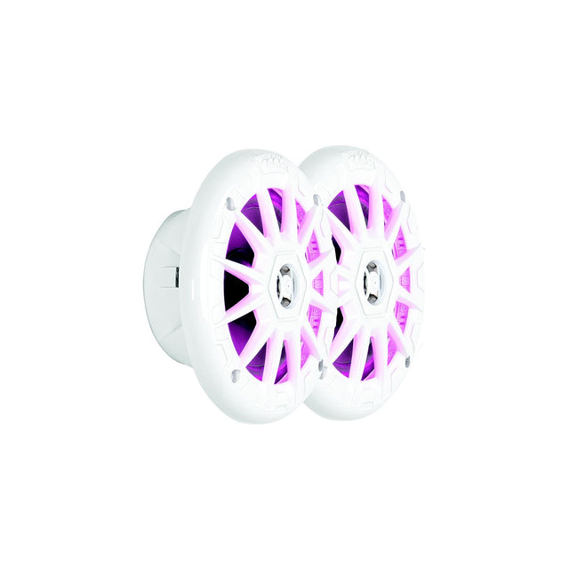 Boss Audio 5.25" Marine Speakers w/RGB Lighting - White - MRGB55W