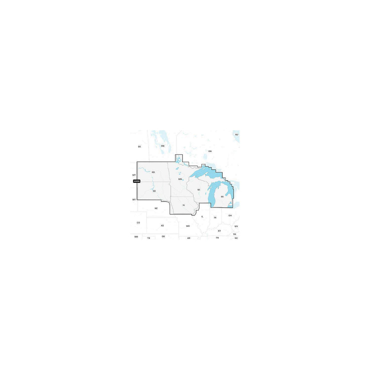 Navionics Platinum+ NPUS005R - U.S. North [010-C1368-40] - official Navionics product image 2