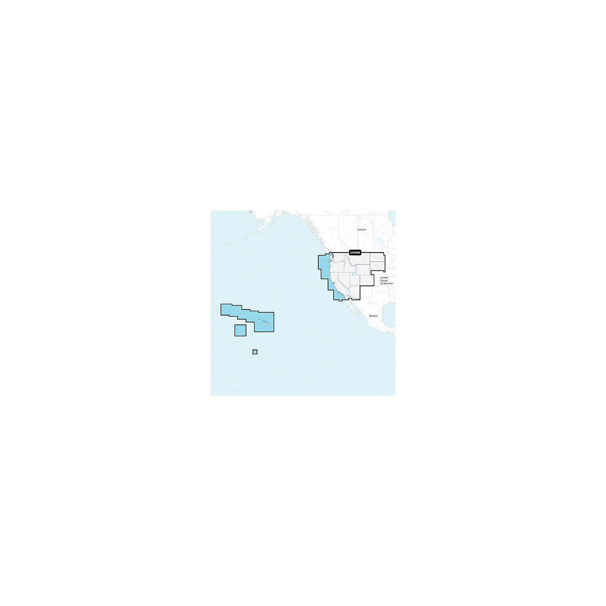 Navionics Platinum+ NPUS008R - U.S. West [010-C1371-40] - official Navionics product image 2