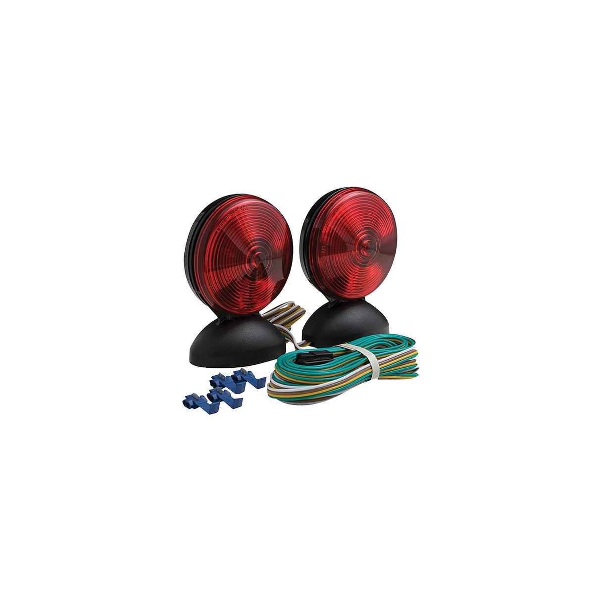 Optronics TL22RK Magnet Mount Towing Light Kit | Includes 20' Wishbone Style Wiring Harness - TL22RK