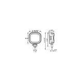Optronics Opti-Briteâ¢ LED Work Floodlight - TLL150FSL - official Optronics product image 2
