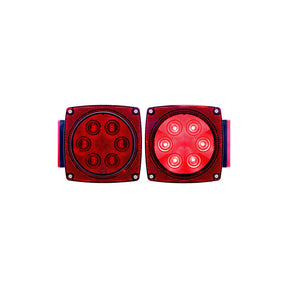 Optronics TLL90RK Under 80" Waterproof LED Trailer Light Set | Includes STL8RB STL9RB & Mounting Hardware - image 1