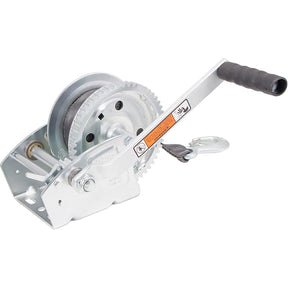 Dutton-Lainson 16624 Pulling Winch, DLC1800, Plated, 1,800 lbs. capacity, 20' of 2" - image 1