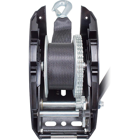 Dutton-Lainson 17027 Pulling Winch, DLx1500FC , Full Cover, 1,500 lbs. capacity, 20' of 2" - image 1