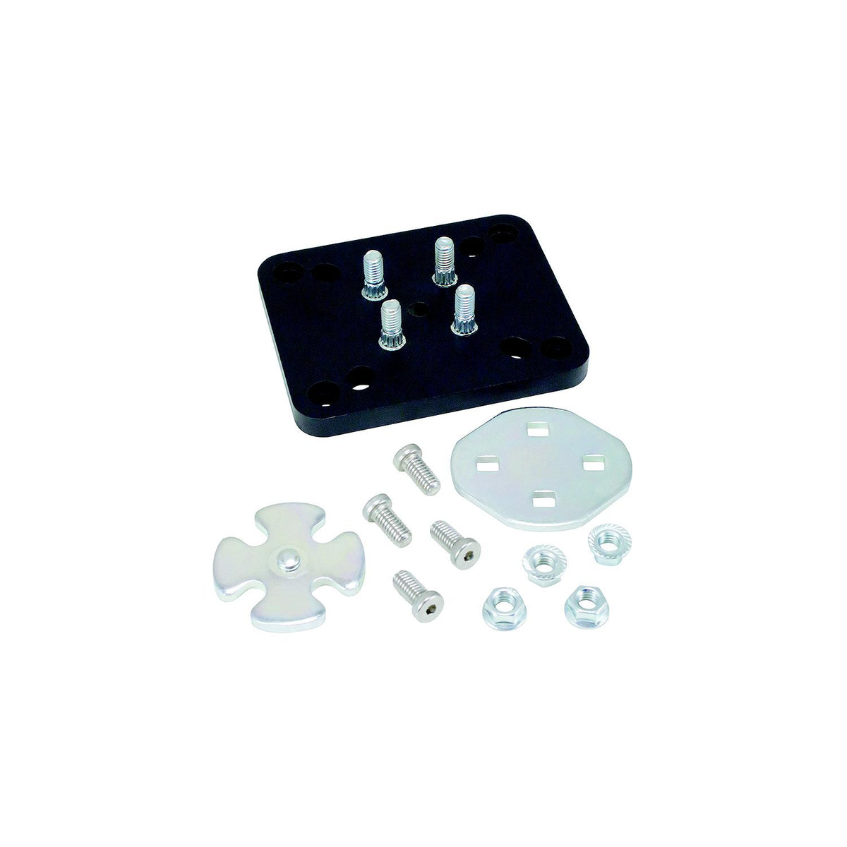 Dutton-Lainson 22241 Adapter Plate Kit for F2® Weld-On Mounting Bracket, Marine tongue jacks with a 1/2" diameter swivel pin, DLx, DLx-P, DLx-SW, DLx-SF, 6430, 6800, 6850, and 6851 - image 3