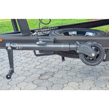 Dutton-Lainson 22335 Swivel DLX-P Marine Jack, 12", 1,500 lbs, 28-1/2" H, 8" dia. (3" wide) - image 1