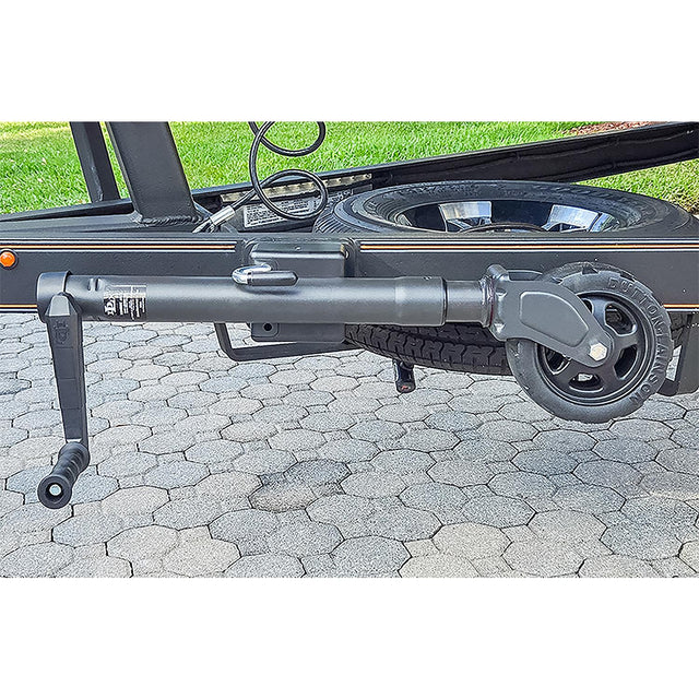 Dutton-Lainson 22335 Swivel DLX-P Marine Jack, 12", 1,500 lbs, 28-1/2" H, 8" dia. (3" wide) - image 1