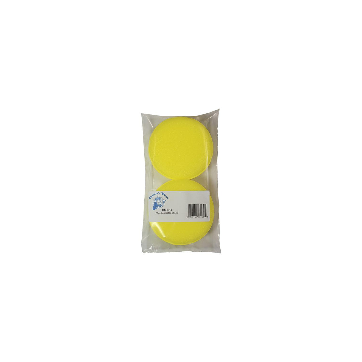 Captain's Choice 3F Round Foam Applicator Pad, Pr. - ICM-3F-4