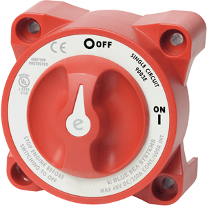 Blue Sea Systems Blue Sea 9003e e-Series Battery Switch Single Circuit ON/OFF