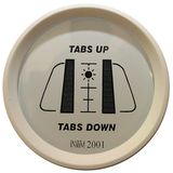Boat Leveler Co. Boat Leveler Tab Locator - White - 29000WBL
