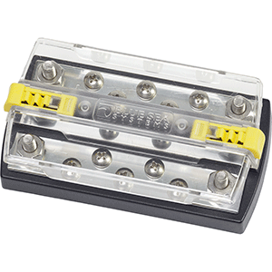 Blue Sea Systems Blue Sea 2723 DualBus Plus 5/16" Stud - 5 x 10 - 32 Screw Terminal
