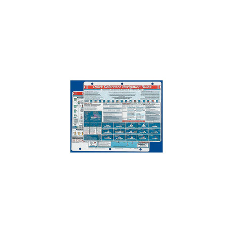 Davis Quick Reference Navigation Rules Card [125] - official Davis Instruments product image 2