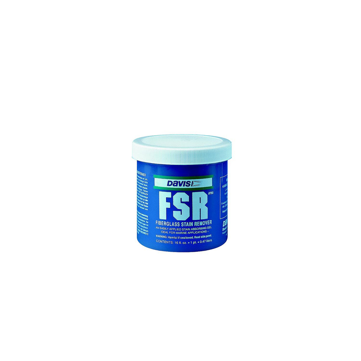 Davis FSR Fiberglass Stain Remover - 16oz [790] - official Davis Instruments product image 2