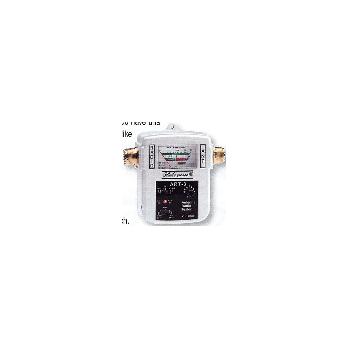 Shakespeare Antenna/Radio Tester Tx & Rx - ART-3