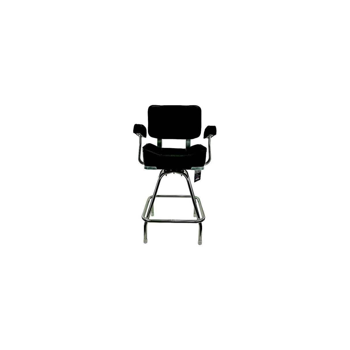 Springfield Marine Springfield 1020009 Deluxe Captain's Seat With Stand, Black - 1020009