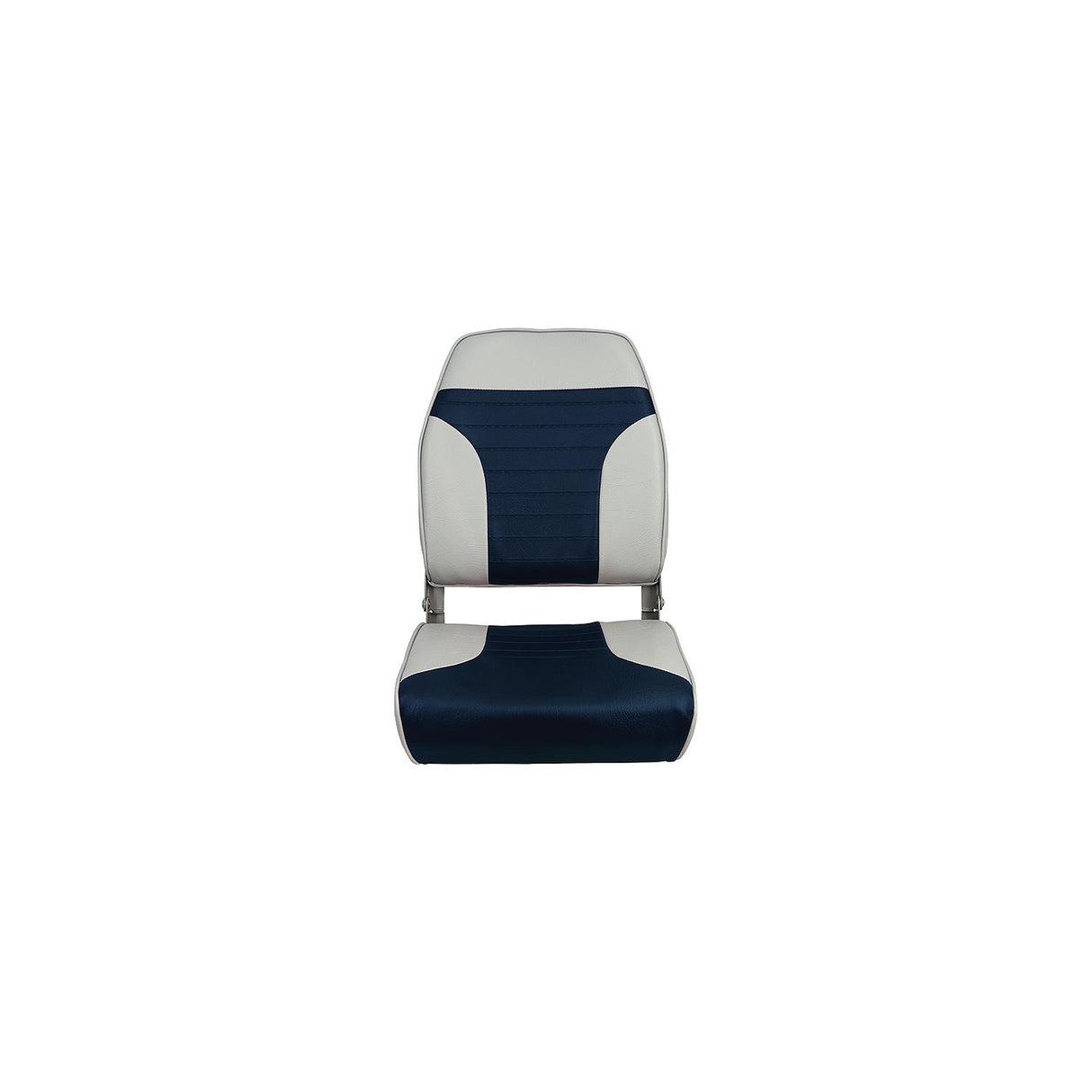 Springfield Marine Springfield Economy Folding High Back Seat Gray & Blue - 1040661 - official Springfield Marine product image 3