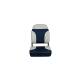 Springfield Marine Springfield Economy Folding High Back Seat Gray & Blue - 1040661 - official Springfield Marine product image 3