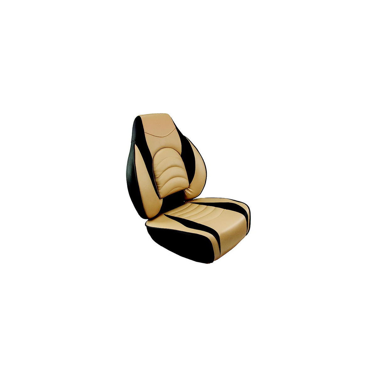 Springfield Fish Pro High Back Folding Seat - Charcoal/Tan [1041684-1] - official Springfield Marine product image 2