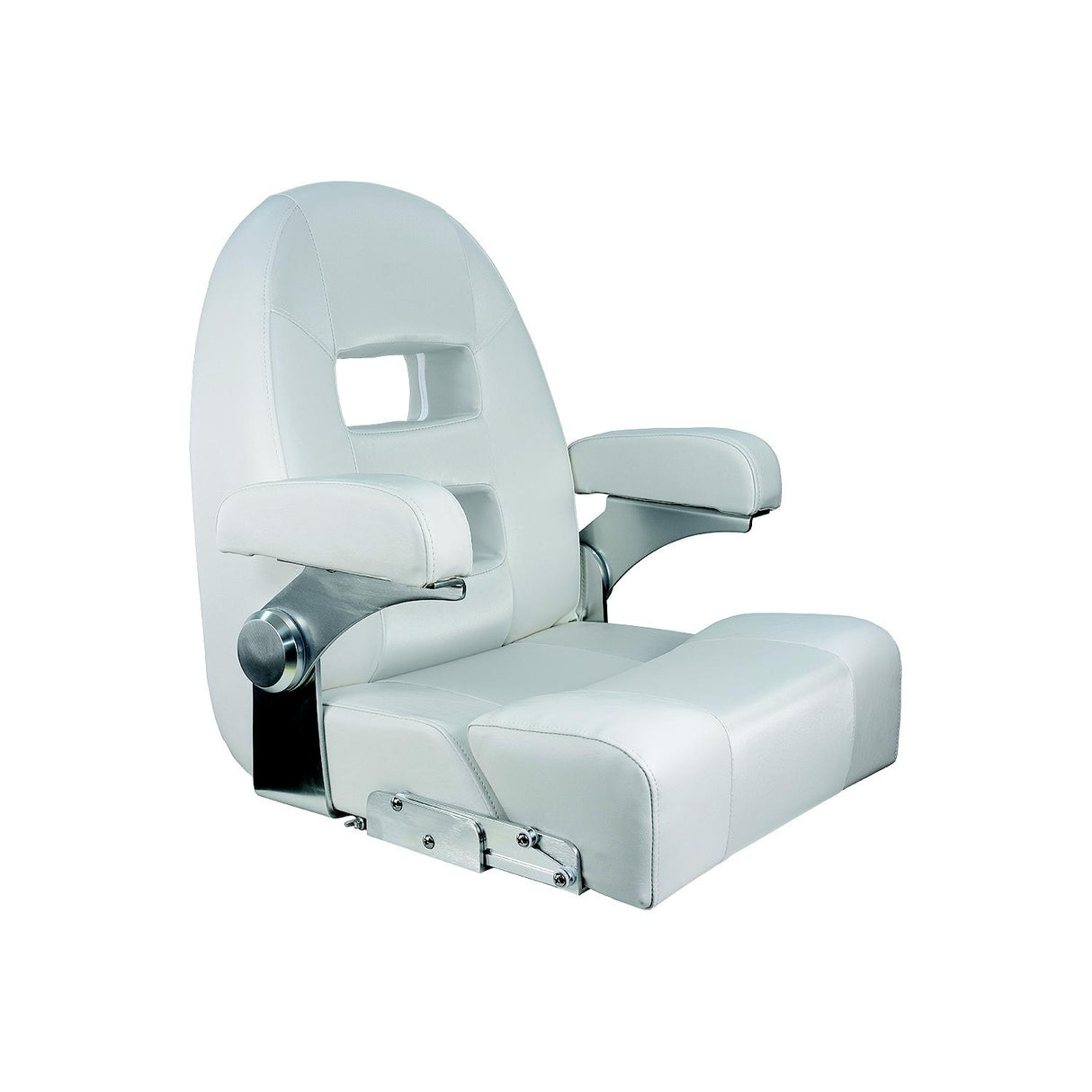 Springfield Center Console Helm Flip-Up - White/White [1042035-W] - official Springfield Marine product image 2