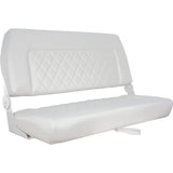 Springfield Marine 1042039 Double Wide Folding Seat, White - image 3