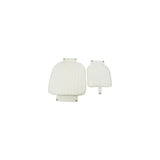 Springfield Marine Springfield Admiral Fixed Height Chair Package, White (Includes Seat With Low Profile Armrest, No Cushions, Pedestal With Floor Base, Mounting Plate and Locking Swivel) - 1001408-L - official Springfield Marine product image 2
