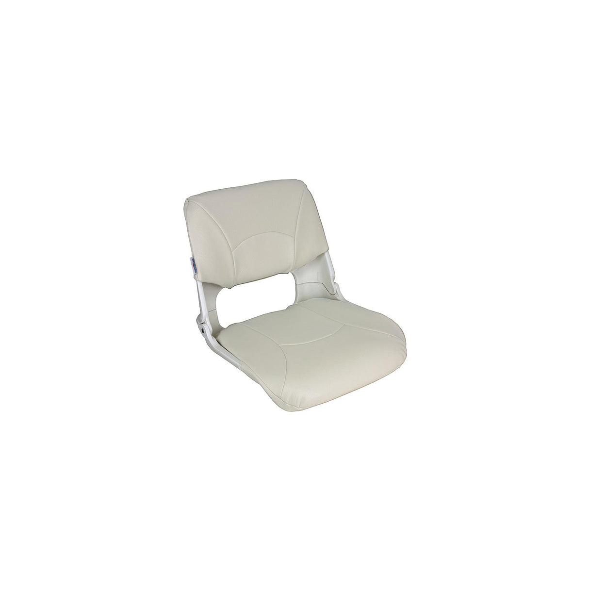 Springfield Marine 1061025 Molded Fold Seat White With White Cushion Set