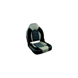Springfield Marine Springfield 1061063B Skipper Premium High Back Fold Down Seat, Charcoal/Gray - 1061063-B - official Springfield Marine product image 2