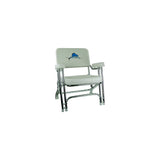 Springfield Marine Springfield 1080021EMB Deck Folding Chair, White w/Embroidered Back - 1080021-EMB - official Springfield Marine product image 2