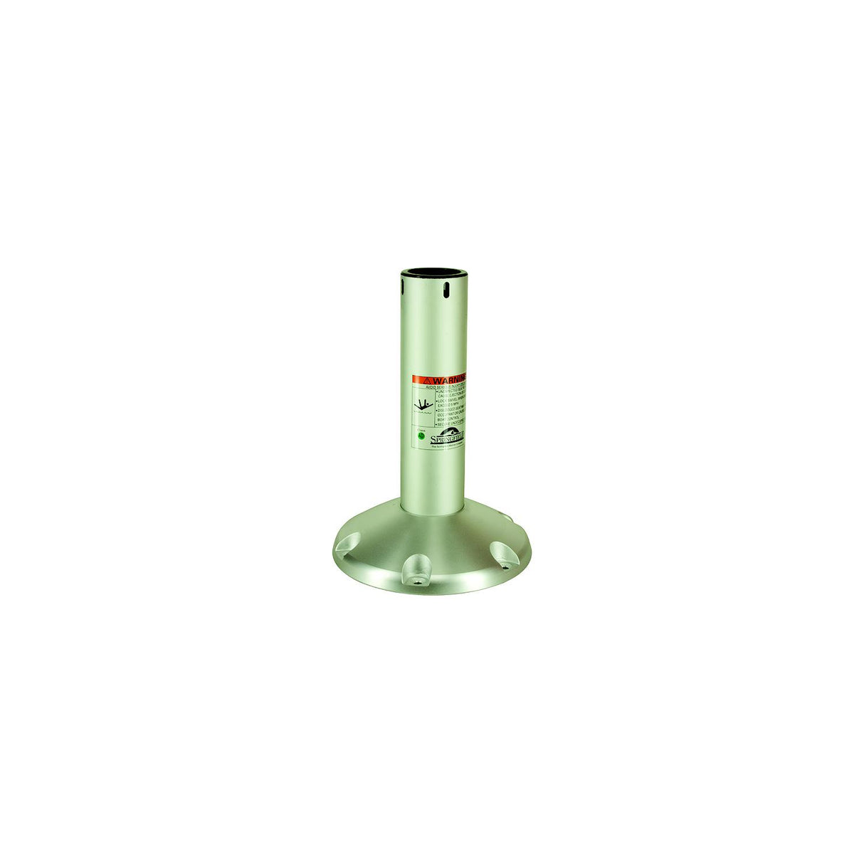 Springfield 2nd Generation 2-7/8" Fixed-Height Pedestal - 12" [1240012-SAL] - official Springfield Marine product image 2