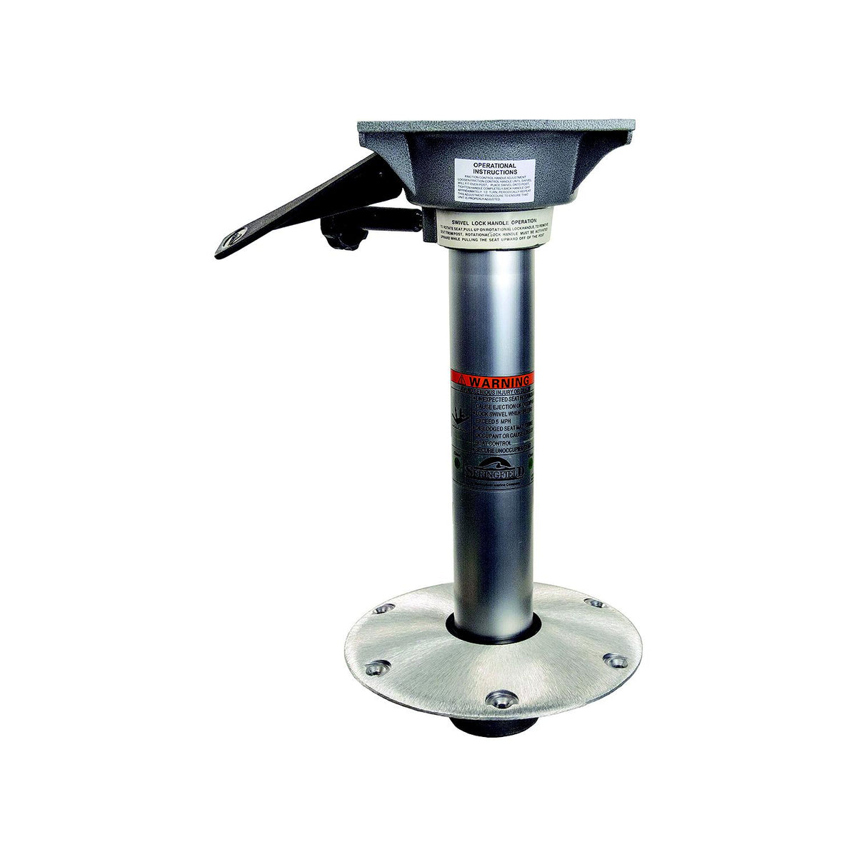 Springfield Marine 1300715L1 2-3/8 3-Piece Plug-In Locking Pedestal Sets, AD, 15" - image 2