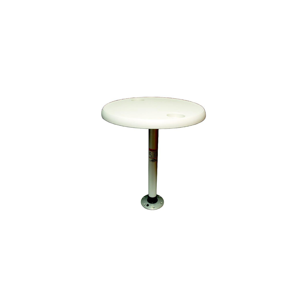 Springfield Marine 1690102 Thread-Lock Table Kit 24" Rnd White