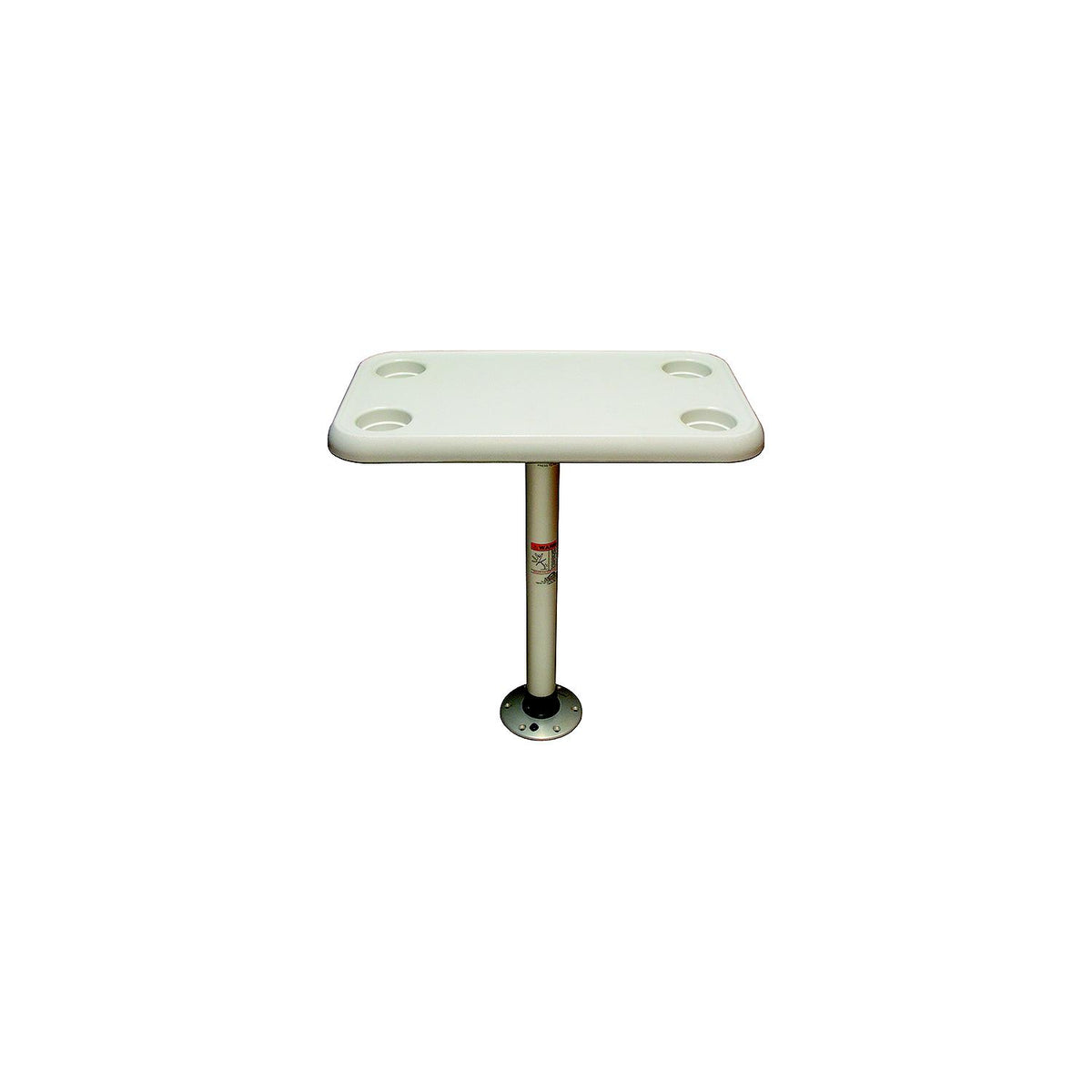 Springfield 16" x 28" Rectangle Table Package - White Thread-Lock [1690107] - official Springfield Marine product image 2