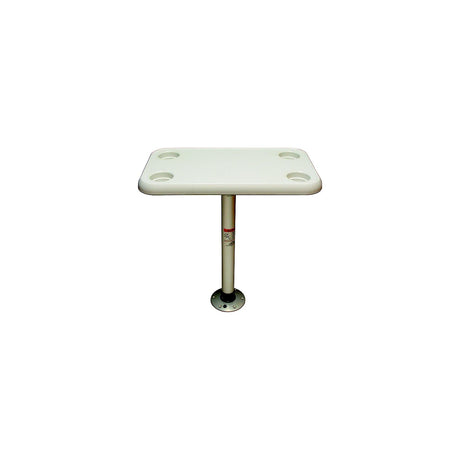 Springfield 16" x 28" Rectangle Table Package - White Thread-Lock [1690107] - official Springfield Marine product image 2