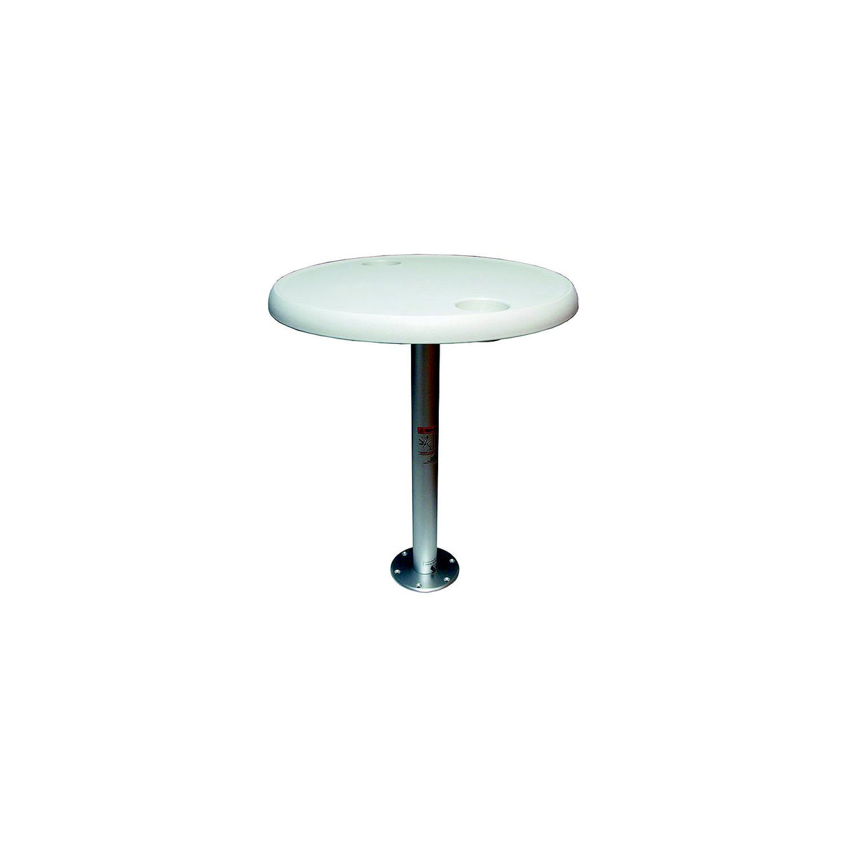 Springfield Marine Dock Edge 1690202 Stowable Table Package, Round Tabletop - 1690202